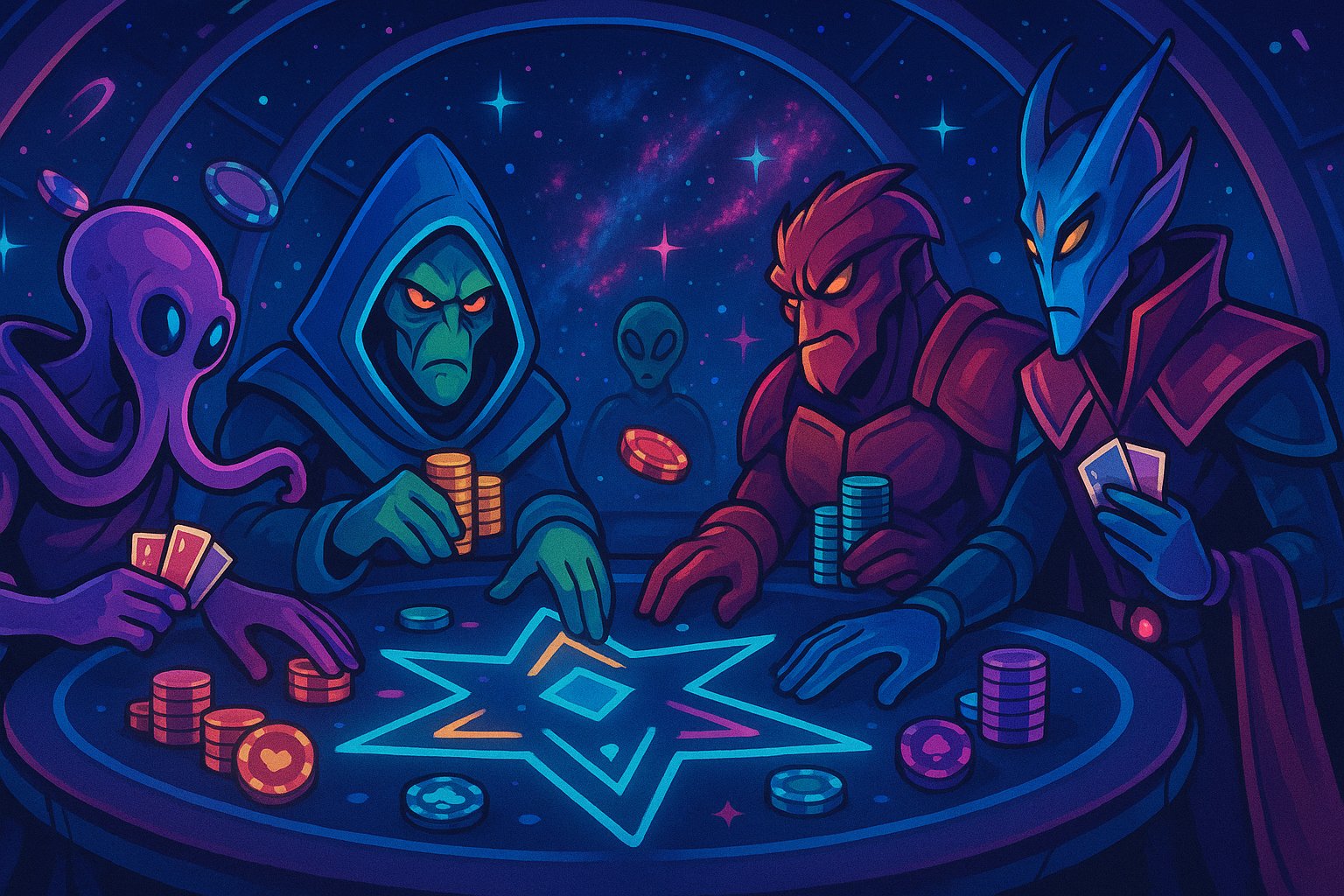 Organized game categories inside a red esports lobby for adults